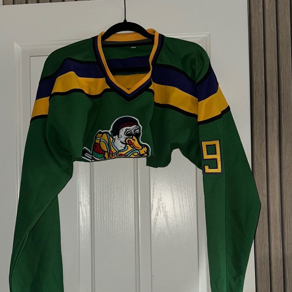 Real ducks jersey cut to crop